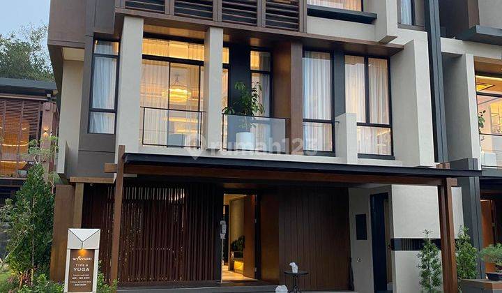 Rumah Mewah Hiera Wynyard tipe 8 di BSD Serpong  1