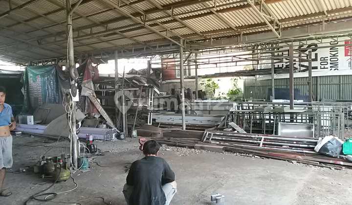 Tanah Bonus Gudang Workshop Nempel Alam Sutera Dekat Tol