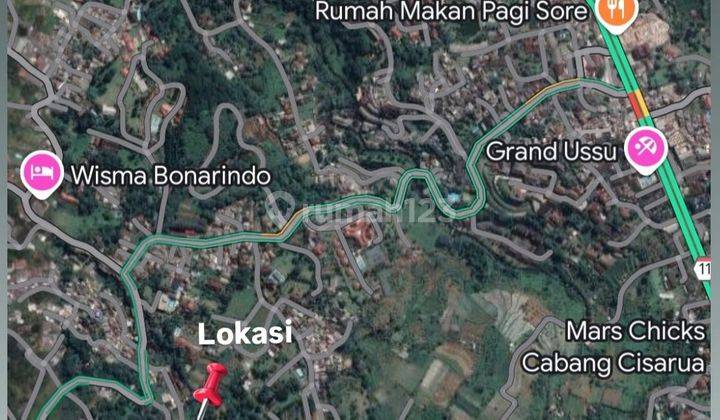 Jual Tanah Luas 1300 m² Di Cisarua Puncak Bogor 2