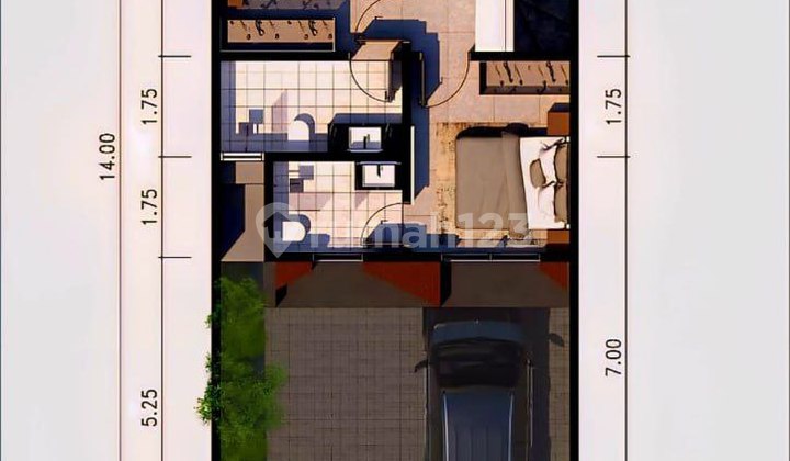 Dijual Rumah Manyar Jaya Baru Gress Carport 2 2