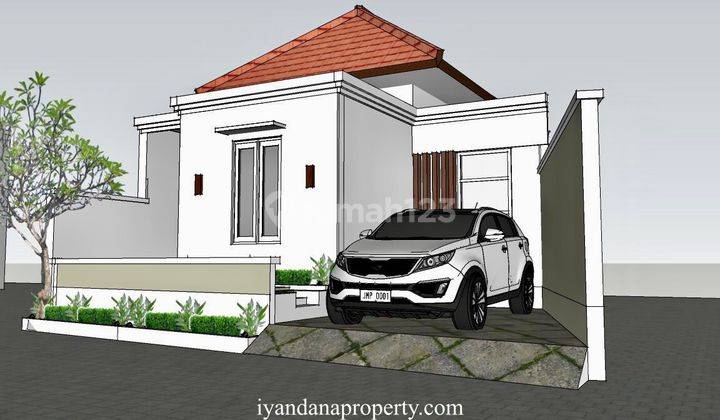 ID:F-561 Dijual Rumah Indent Murah Gunung Agung Denpasar Bali 2