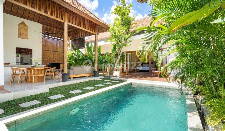 Id:h-19 Disewakan Villa Canggu Kuta Utara Bali Dekat Pererenan 1