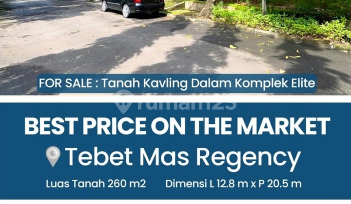 Kavling Siap Bangun Dijual di Tebet Mas Regency Harga Nego Kavling Siap Bangun Dijual di Tebet Mas Regency Harga Nego