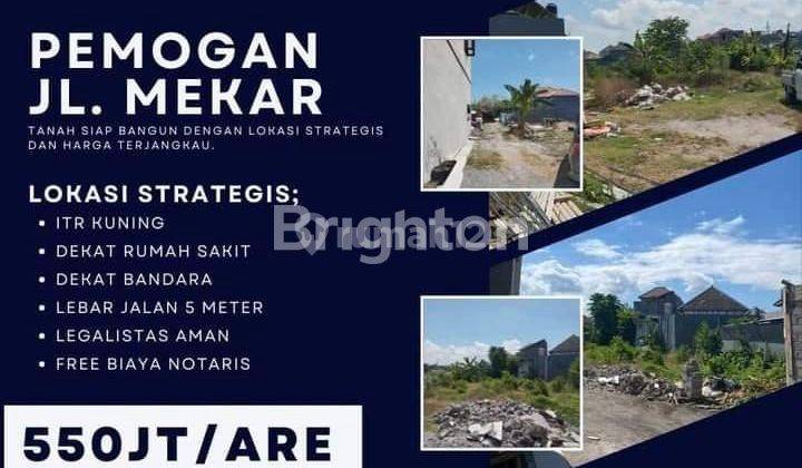 Tanah Murah Pemogan Denpasar Selatan  1