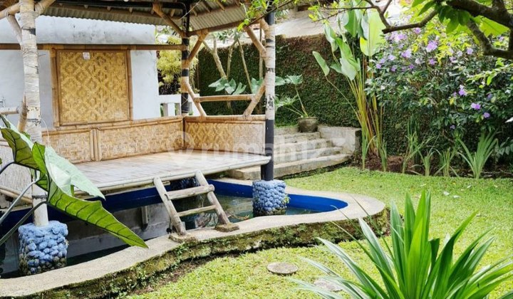 Murahh!! Dijual Villa Full Furnish Di Daerah Lembang Bandung