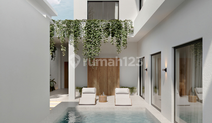 VILA 3 KAMAR TIDUR BERGAYA TROPIS MODERN DI UNGASAN