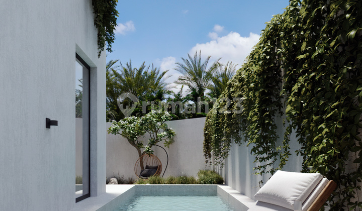 VILA BERGAYA TROPIS MODERN BARU DENGAN 2 KAMAR TIDUR DI UNGASAN 