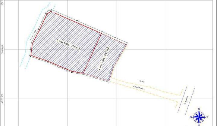 Tanah di Batu Bolong, Badung HS 700 m² 2