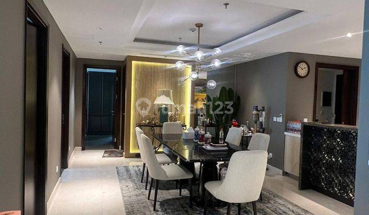 Apartment Mewah Full Furnsihed Interior Design Dengan Private Lift The Kensington Royal Suites Tower Addington 1