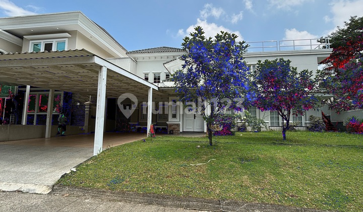 Dijual Rumah Villa 2,5 Lt Di Sentul Cluster Sierra Madre Lt 642 M2 Lb 700 M2 Ada 5 Kt 5 Km Siap Huni. Ada Private Swimming Pool & Rooftop