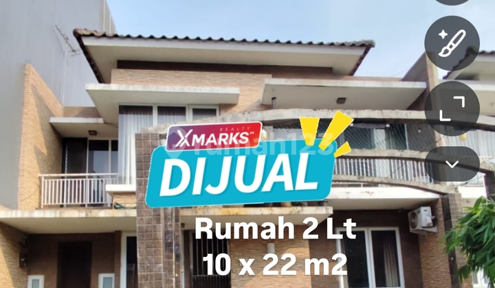 Dijual Cepat Rumah 2 Lt 10 X 22 M2 di Green Court Cengkareng SHM Hadap Utara Ada 4+1 Kt 3+1 Km. Semoga Furniture, Siap Huni, Carport 2 Mobil!