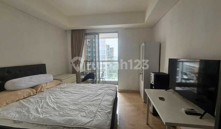 Disewakan Apartemen Gold Coast Pik Type Studio Lt 28 Tower Bahama Luas 26 M Full Furniture Siap Huni!! Cocok Untuk Keluarga Kecil, Survei Yuk!!  2