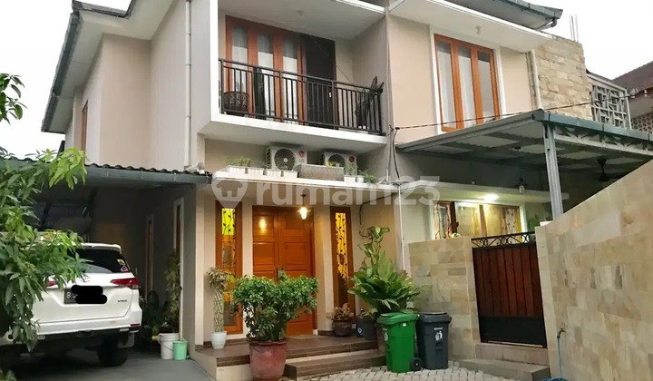 Dijual Rumah Private Ala Bali Vibes 2 Lt di Lebak Bulus Jaksel Lt 440 M2 Lb 317 M2 Ada 3+1 Kt 3 +1 Km, SHM Siap Huni, Ayo Survei, Nego Yuk!!