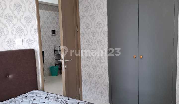 Dijual Apartemen Taman Anggrek Residences Type 2 Br + 1 Km Tower F Lt 12 Luas 52 M2 Full Furniture Siap Huni, Nego Yuk Sampai Deal!! Survei !!