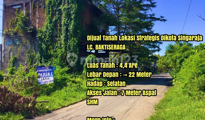 Prime Land in the Strategic Heart of Singaraja City, Bali