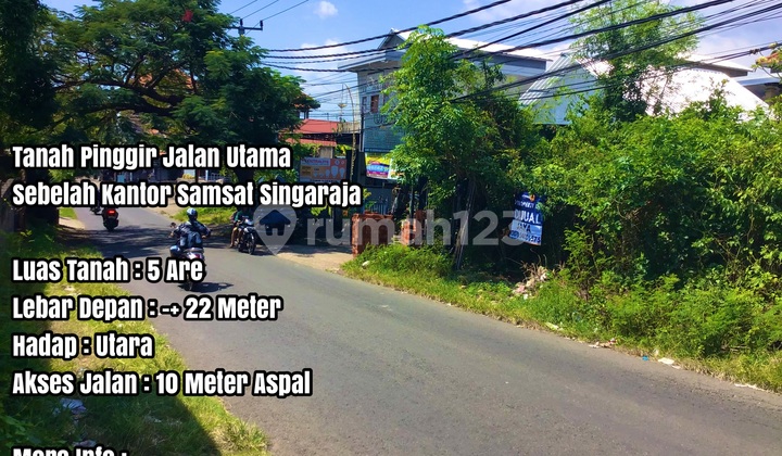 Tanah Murah Berlokasi Strategis Di Dekat Kantor Samsat Singaraja Tanah Murah Berlokasi Strategis Di Dekat Kantor Samsat Singaraja