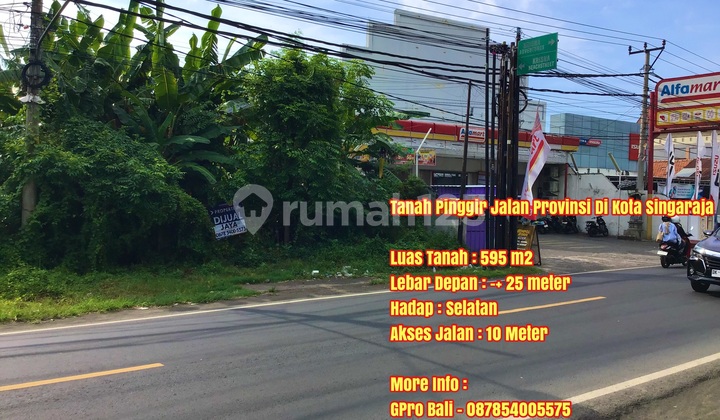 Tanah Lokasi Berlokasi Strategis Pinggir Jalan Provinsi Di Bali  1