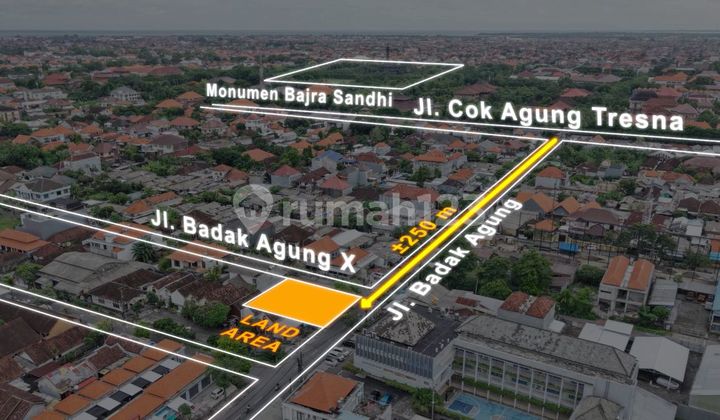 Tanah Super Premium Kawasan Elit Renon Denpasar Timur