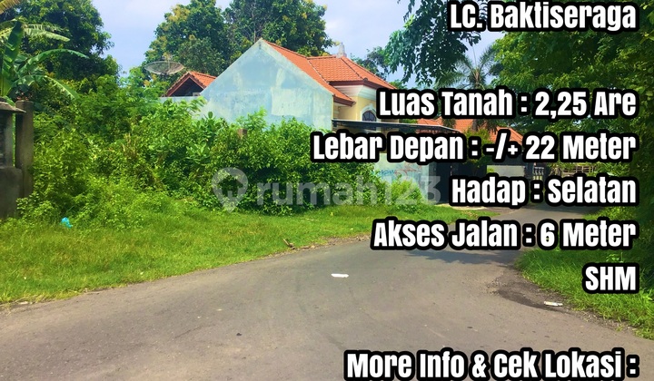 Land for Sale in the Elite Area of Singaraja City, Bali