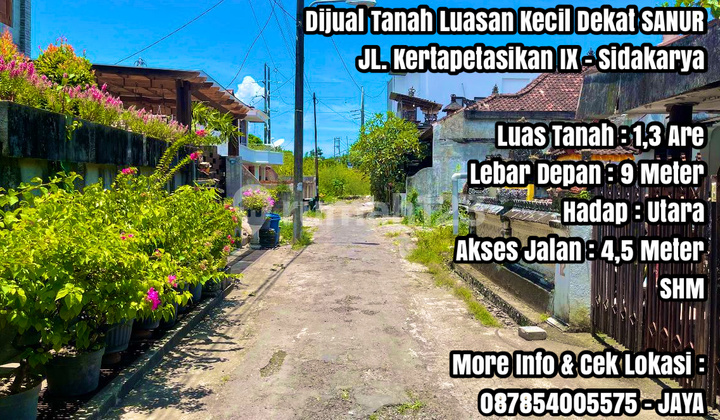 Dijual Tanah Luasan Kecil Dikota Denpasar di Bali Dijual Tanah Luasan Kecil Dikota Denpasar di Bali