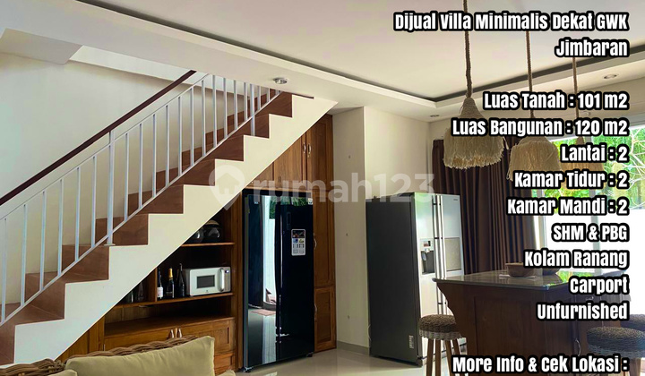 Dijual Villa Minimalis Siap Huni Dekat Gwk di Jimbaran di Bali Dijual Villa Minimalis Siap Huni Dekat Gwk di Jimbaran di Bali