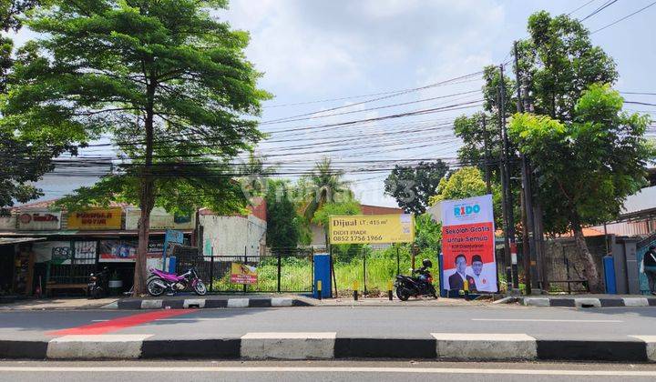 Tanah Kavling Cocok Untuk Tempat Usaha Di Pasar Rebo 1