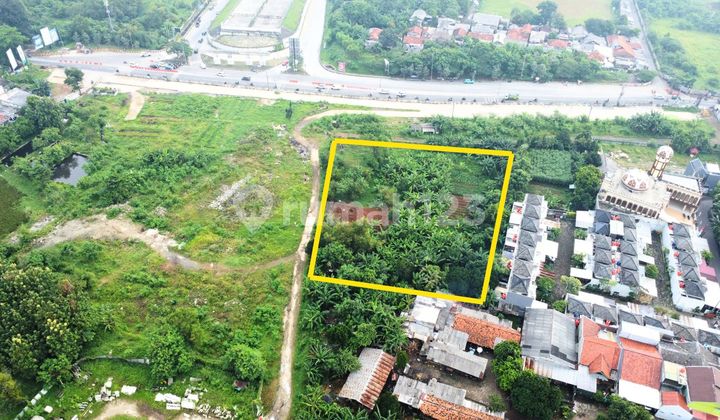 Tanah Luas di Jalan Raya Sawangan - Cocok untuk Townhouse/Komersial