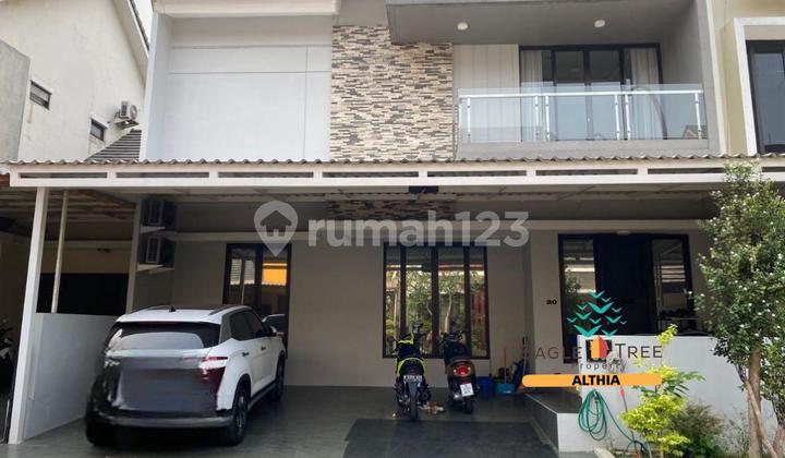 Rumah Bagus 2 Lantai Shm Dalam Cluster Graha Raya Bintaro