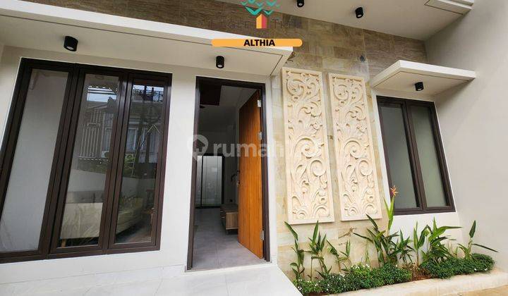 Rumah Baru 2 Lantai menghadap Barat dekat Pasar Modern BSD 1