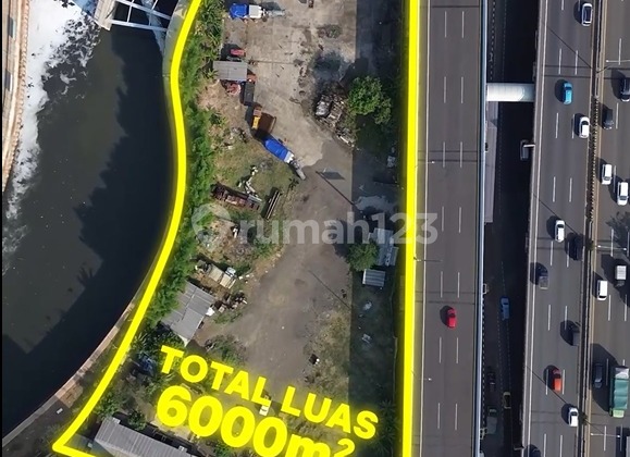 Lahan Komersial di Jakarta Timur - Cawang di Depan Jalan Besar