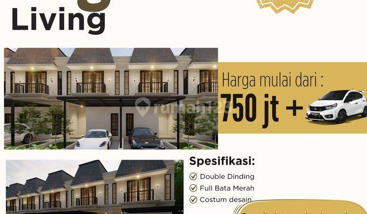 Rumah Mewah 2 Lantai di Pamulang akses dekat ke Serpong Tangsel Bintaro Ciputat BSD 1