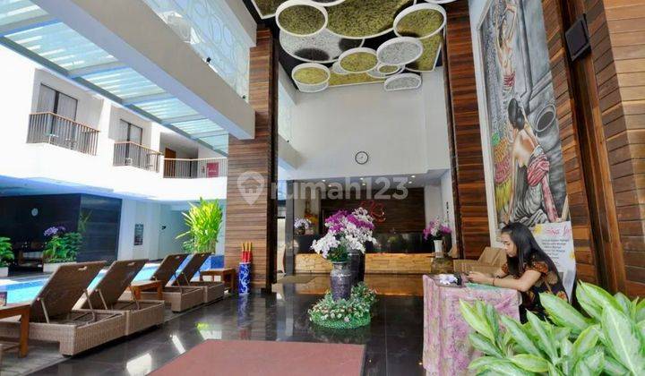 Hotel Bagus Bintang 3 Seminyak Bali Fasilitas Lift Kolam Renang 2