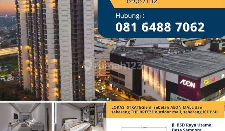 Apartement Strategis Bagus di Bsd Sky House Tower Duxton  1