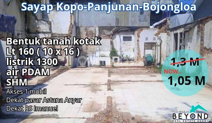 Harga Terbaik.. Tanah Kosong Di Pusat Kota Bandung Sayap Kopo Raya Panjunan BojongLoa 1