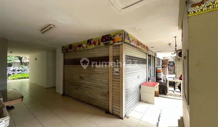 Dijual Kios Dua Muka dan Strategis di Apartemen Kalibata City Dekat Lobby 1