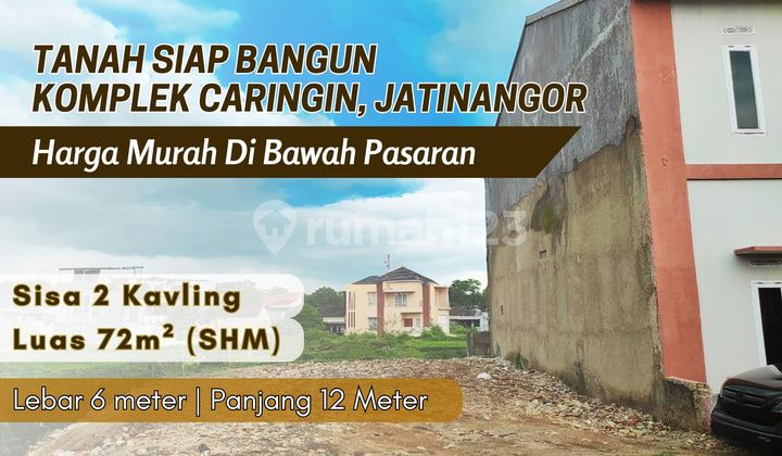 Jatinangor Plot of Land 144m² with Freehold Title, Suitable for Rental Units.