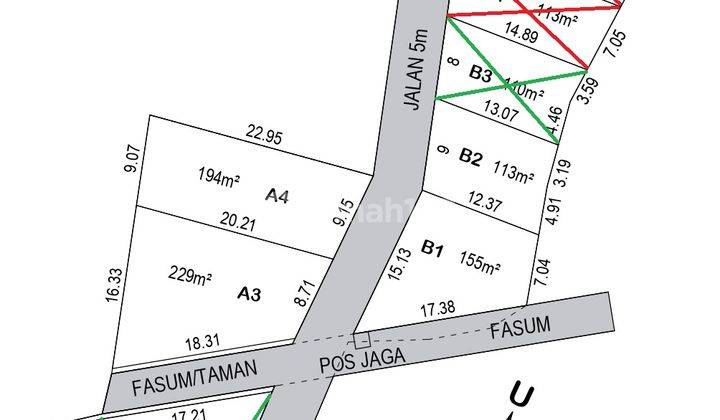 Tanah 153m² SHM Di Jl Sayang Jatinangor 6 Menit Ke Unpad Itb 2