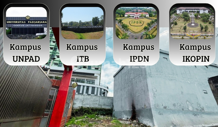 Tanah Dekat Unpad/Itb Luas 64M² SHM di Caringin Jatinangor