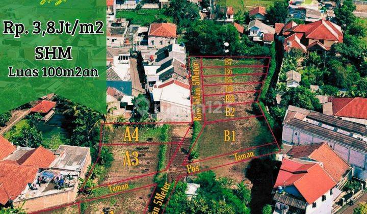 Dijual Tanah Di Jatinangor Luas 100m² 5menit Unpad Itb 1