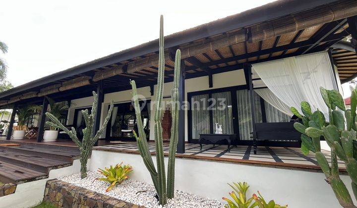 For Sale Luxury Villa Yang Berkonsep Tropis Mediterranean di Kawasan Eksklusif Canggu Dengan Pemandangan Sungai Dan Hutan Yg Asri. 2