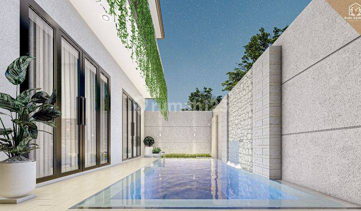 Presale Price of Modern 2-Storey Villa with One Gate System Near Garuda Wisnu Kencana Sidewalk Jimbaran 2