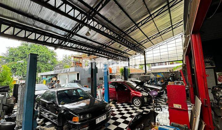 LAHAN USAHA BENGKEL, FOODCOURT, KOST & MINIMARKET  DEKAT PINTU TOL CILANDAK 2