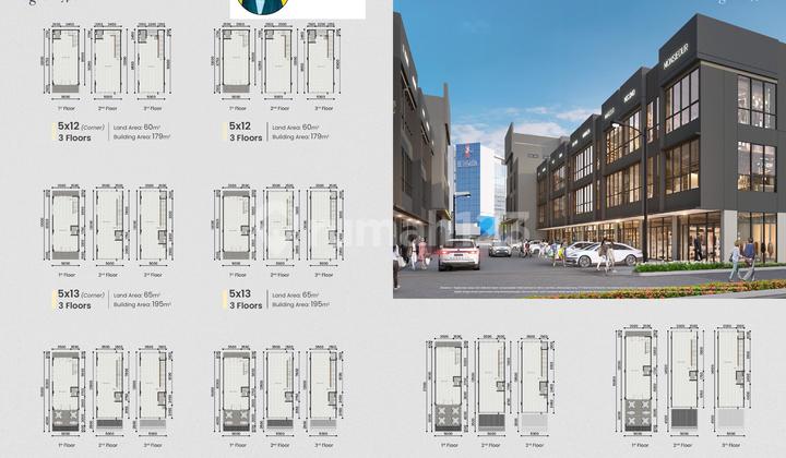 P71. Dijual Ruko Baru Maxim Square Tipe Reguler di Gading Serpong – Paramount Land