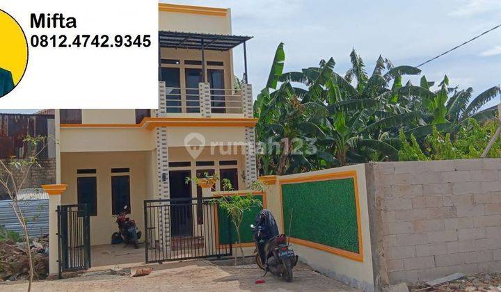 144. Dijual Rumah Baru 2 Lantai Dalam Cluster Di Ulujami, Pesanggrahan, Jakarta Selatan  1