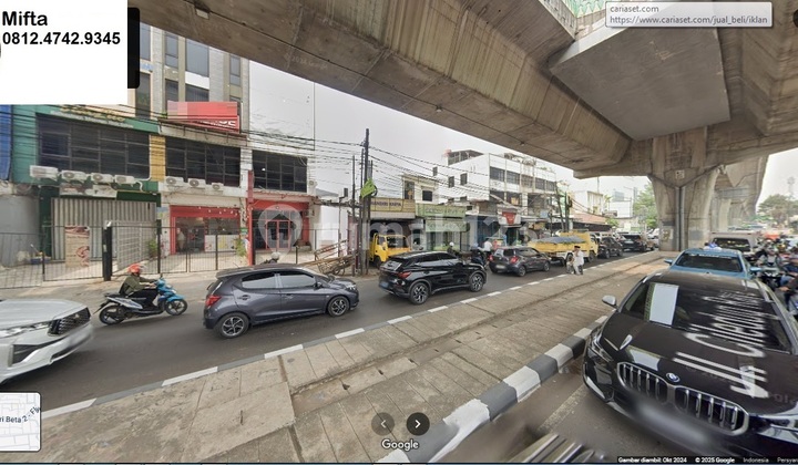 348. For Rent 4-Story Strategic Shop House on Ciledug Raya, Kebayoran Lama, South Jakarta – Beside Main Road