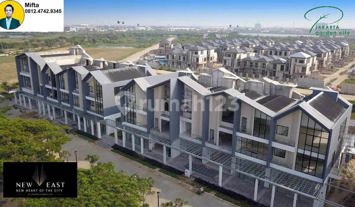 P87. Dijual Ruko Baru 3 Lantai New East JGC Cakung – Lokasi Strategis Dekat AEON Mall Unit NE-60 Type 1 FACADE P87. Dijual Ruko Baru 3 Lantai New East JGC Cakung – Lokasi Strategis Dekat AEON Mall Unit NE-60 Type 1 FACADE