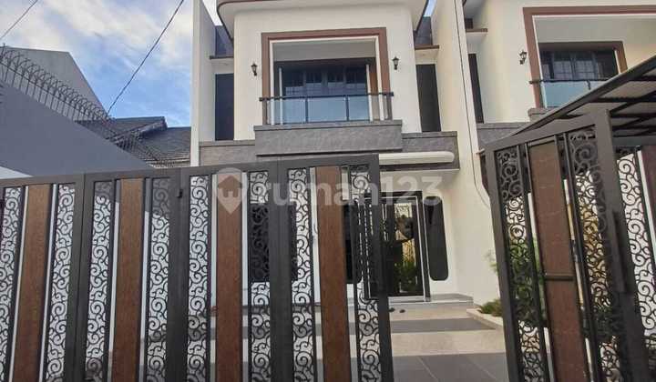 516. Cheap For Sale New 2-Storey House in Jagakarsa, South Jakarta - Ready to Occupy