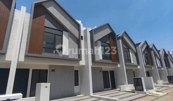 P97. Dijual Rumah Baru Cluster Nismara Tipe Gyan 2 Lantai –  Kota Harapan Indah Bekasi Siap Huni