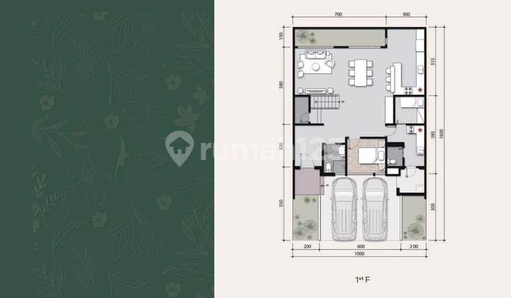 P79. Dijual Rumah Tipe  10X16 French Design Bellefont East Summarecon Serpong – 3 Lantai, Smart Home 