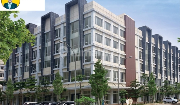 P93. Cheap For Sale 5.5-Story Shophouse with Free Lift in Mega Office Park Harapan Indah, Ready to Occupy, Strategic Location Facing the Road, Full Bonus and Down Payment Discount 1